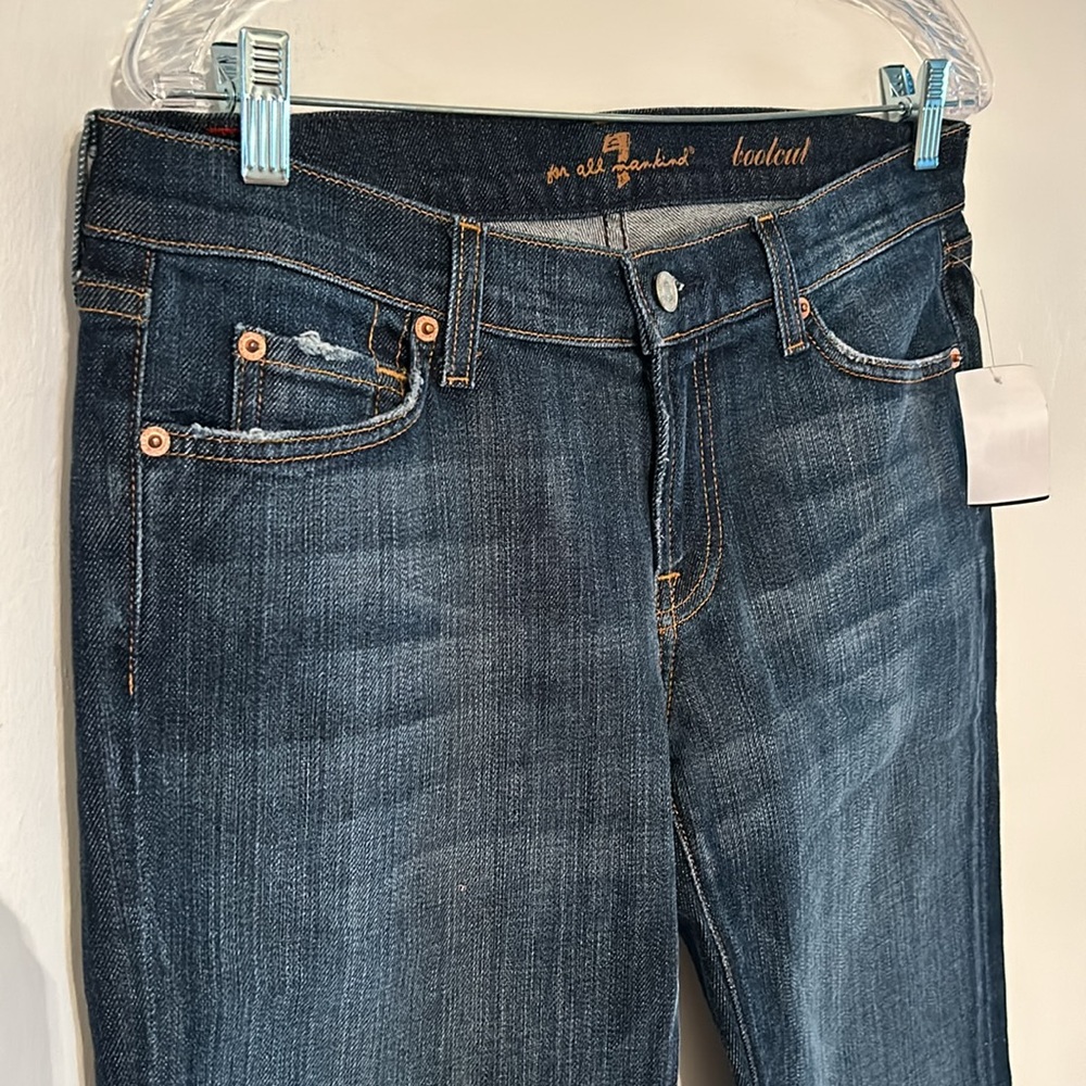 NWT 7 For All Mankind Bootcut Jeans - Picture 9 of 12